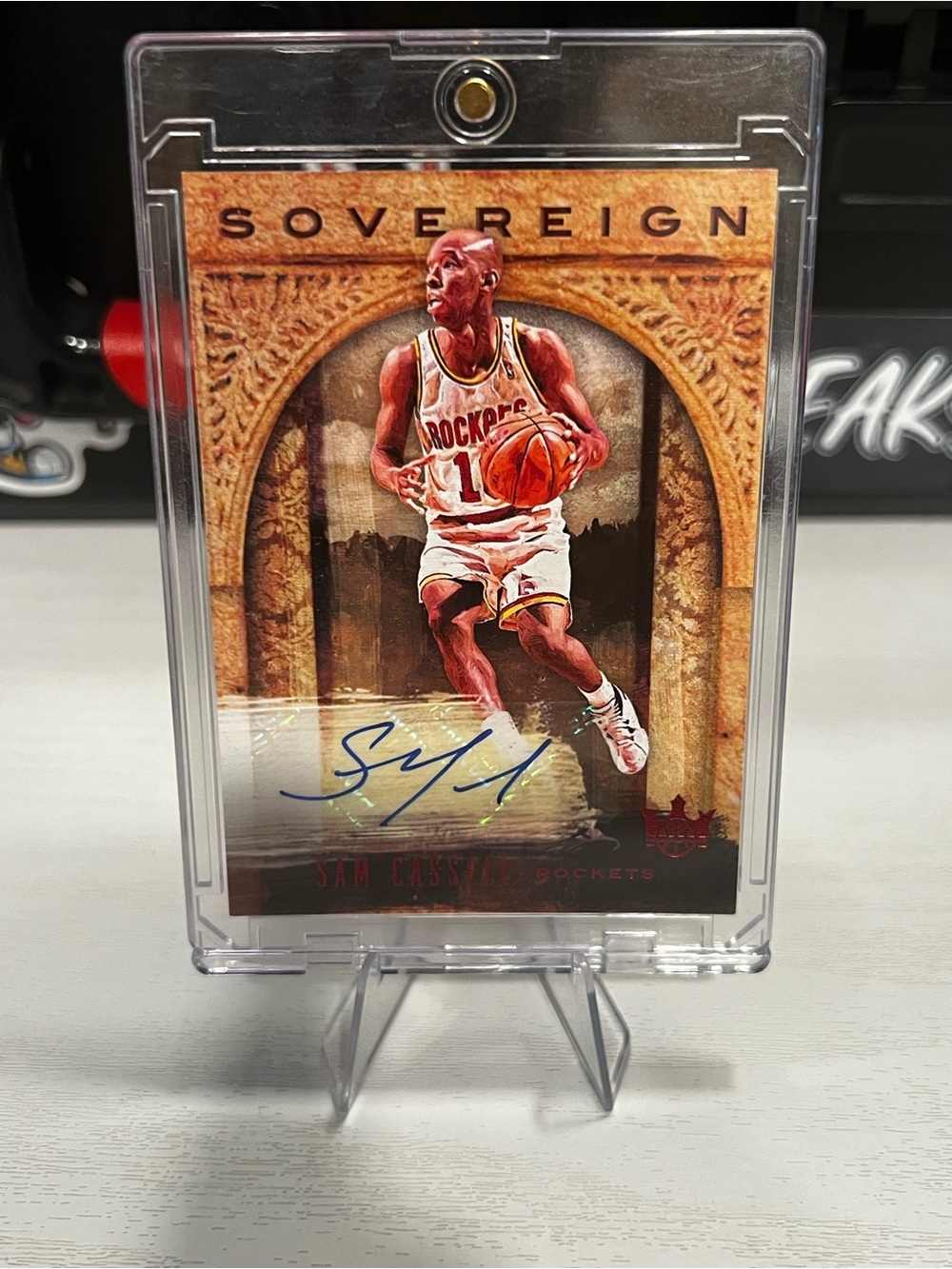 Sam Cassell auto /99 card